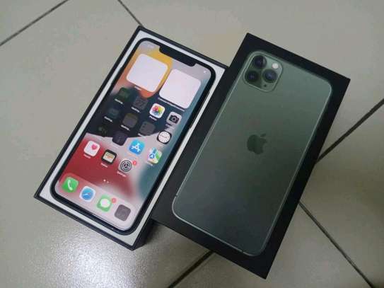 Apple Iphone 11 Pro Max • Green 512Gigabytes  • With Earpods image 1
