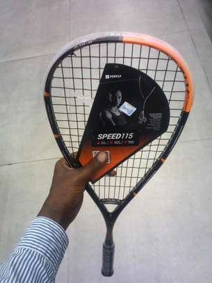 Red black Pro115 speed squash racket image 5