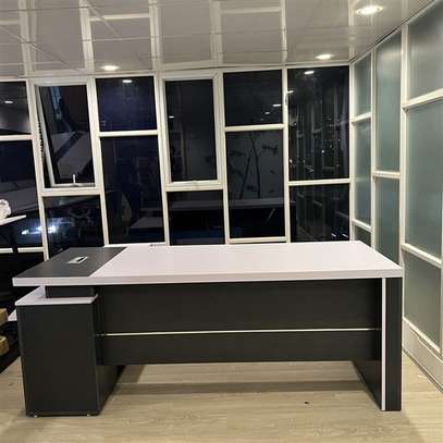Office Desk; 180cm Spacious Design Aesthetic Office Desk image 3