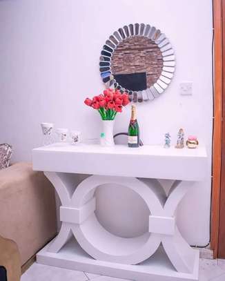 Trendy and stylish wooden console tables image 1
