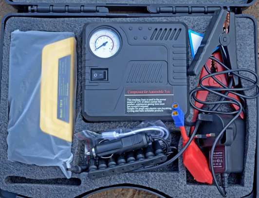 Jump starter kit complete with wheels inflator image 2
