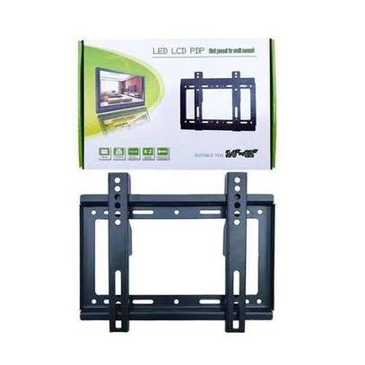 Fixed TV wall mount bracket 14-42 inches universal image 1