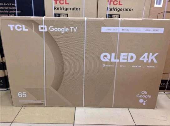 65 TCL Google Smart QLED Television - Super sale image 1