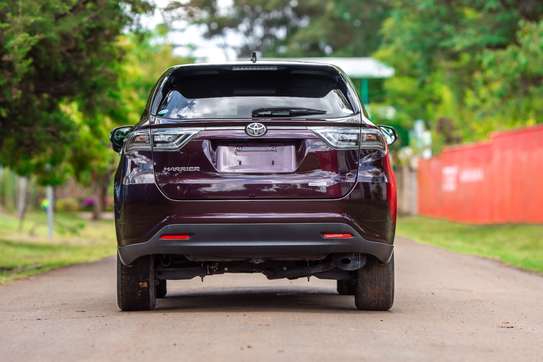 TOYOTA HARRIER WINE RED 2016 image 2