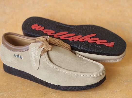 Cream wallabees shop