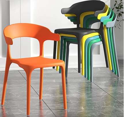 Office Chair: Plastic Durable Office Chair image 2