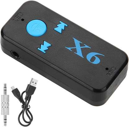 X6 Car Bluetooth Receiver with SD image 1