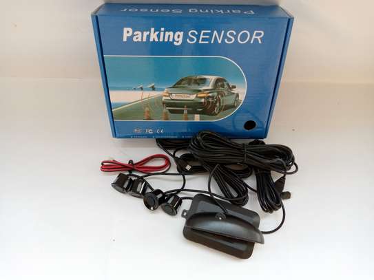 New 4 Parking Sensors  Car Reverse Backup Radar System image 4