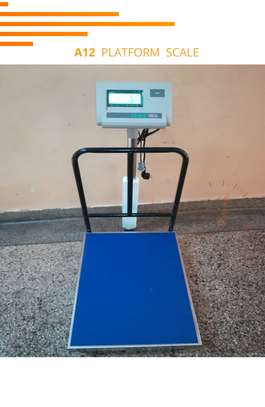 electronic digital platform weighing scales A12-500KG image 1