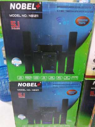 Nobel 1211 5.1 channel multimedia speaker system image 1