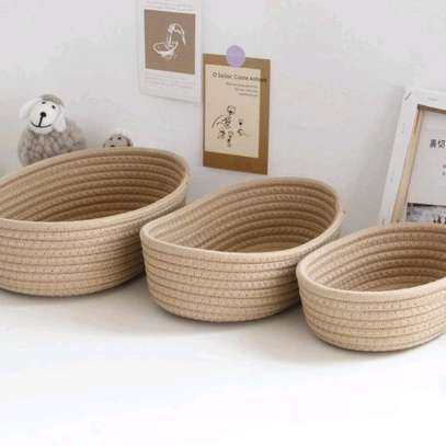 Woven Nordic Cotton Rope Storage image 8
