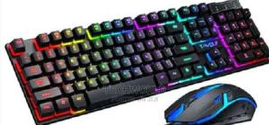 Mechanical Gaming Keyboard and Mouse image 1