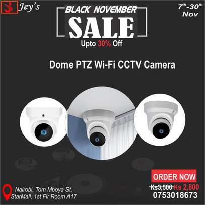 V380Pro PTZ Dome Wi-Fi CCTV Camera image 1