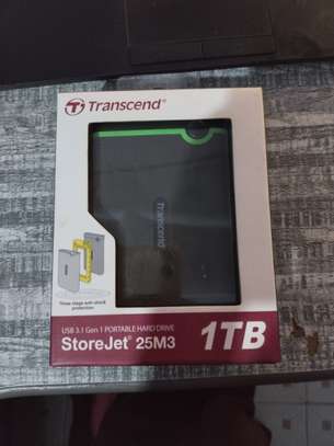 Brand new 1TB Storejet Transcent External Hard Drive image 3
