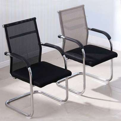 Modern Ergonomic Mesh Executive Office Chair with Armrest image 1