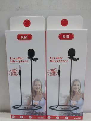 Mini Lavalier Microphone 3.5mm Mini Collar Clip Microphone image 1