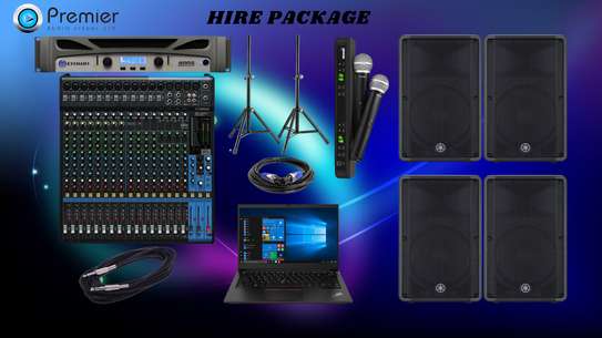 hire our pa system package image 1