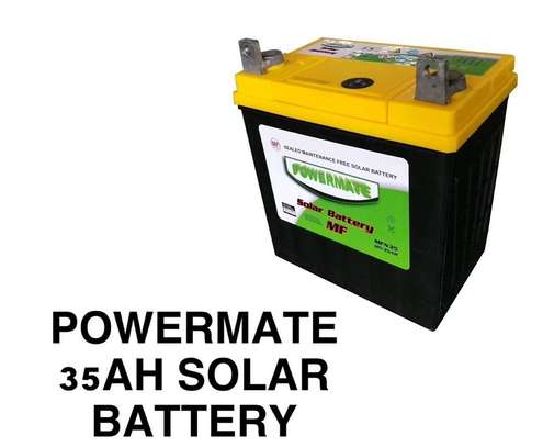 Restocked Quality Power mate Solar Battery image 1