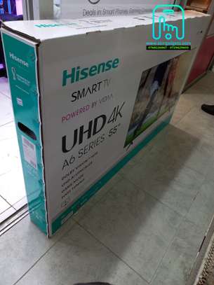 Hisense 55A6 55 inch 4K UHD Smart Frameless TV image 1