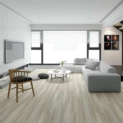 Vinyl Flooring Light Oak Click-Lock Matte Finish image 1