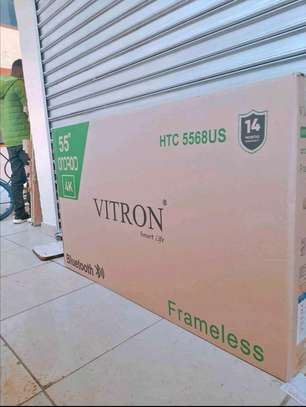 New 55 Vitron Smart UHD Television Frameless LED - New image 1