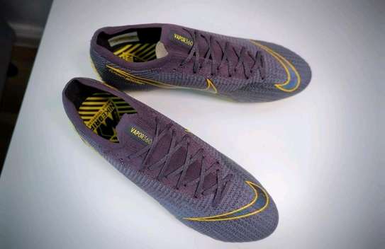 Nike Mercurial Vapor 12 Elite Jr Thunder Grey Soccer Cleats in