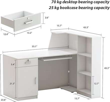 Office Desk: 180CM Professional Reception Desk image 4