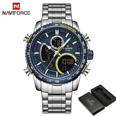 Silver naviforce watches image 1