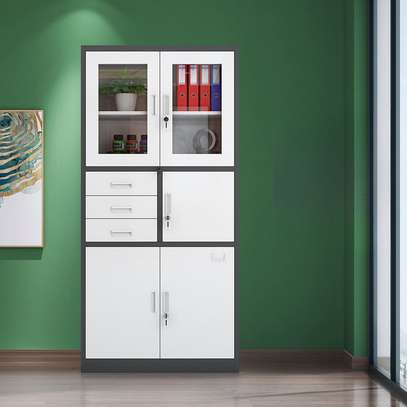 Office Cabinet: Storage Unit With Watertight Shelves image 1