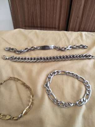 Stainless Steel men's bracelets and chains image 1