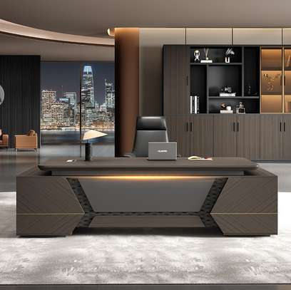 Executive Desks : 2400mm Managers Executive Office Desk image 3