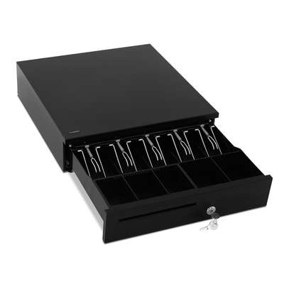 Cash drawer with 4 slots of notes and 5 slots of coins. image 2