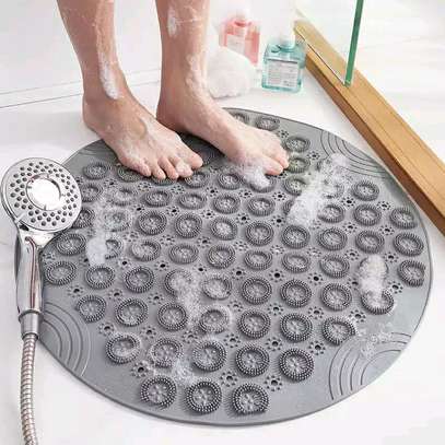 Round bathroom anti slip mats image 3