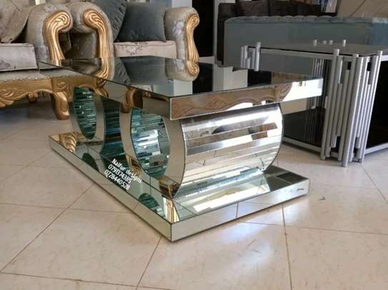 Mirrored coffee table design/Latest tables Kenya image 5