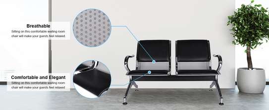 Office Bench : 2-Seater Reception Office Bench image 2