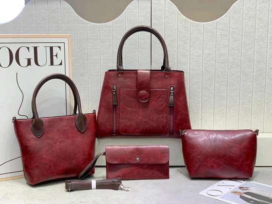 Ladies 4 in 1 handbags image 4