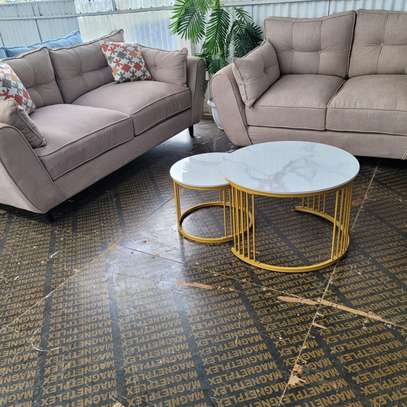 5 seater sofa seet with spring cushion image 2