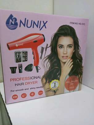 2200w professional nunix hair dryer image 1