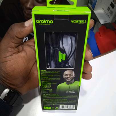 Original Oraimo Earphones with Bass-High Quality Synthetic Rubber Material image 2