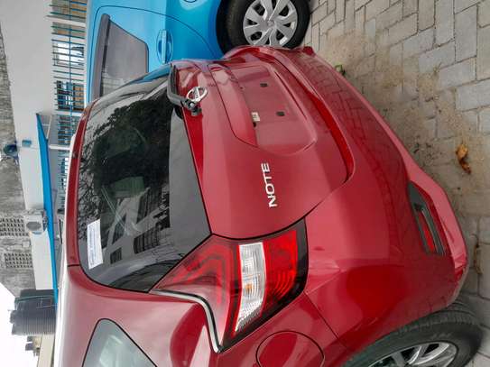 Nissan note red 2017 2wd image 4