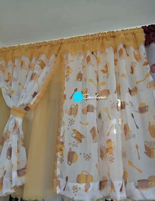 Yellow Sheer Kitchen Curtains In Nairobi Pigiame