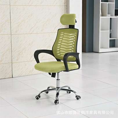 Office headrest chair D9 image 1