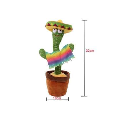 Lovely Talking Toy Dancing Cactus image 2