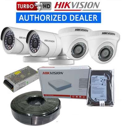 4 CCTV cameras package. image 1