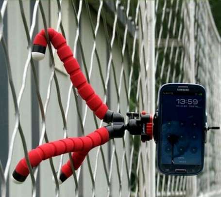 8flexible, portable, adjustable tripod camera phone holder image 5