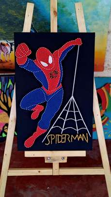 Spiderman string art image 1