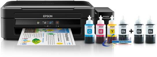 Epson L210 Inkjet Printer Black with Scanner Copier image 4