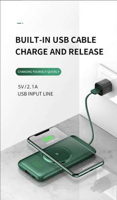 Wireless charger and power bank image 1