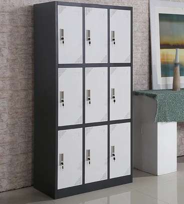 Office Cabinet : 9-Door Storage Cabinet image 1