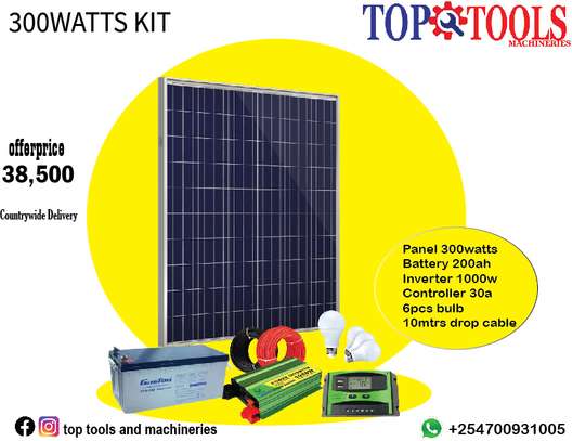 300 Watts Complete Solar Kit image 1